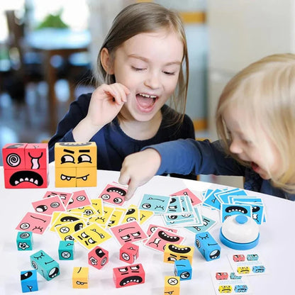 Expression Blocks – Interactive Face-Changing Puzzle for Kids