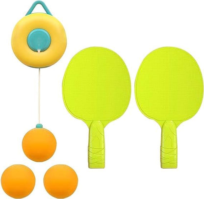 INDOOR HANGING TABLE TENNIS TRAINER SET