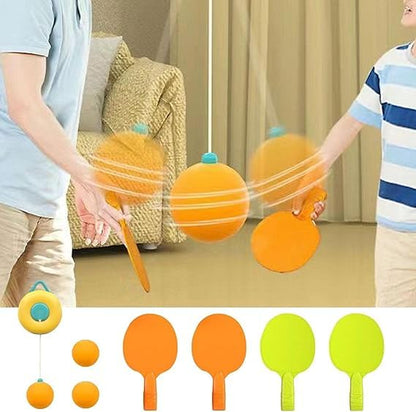 INDOOR HANGING TABLE TENNIS TRAINER SET