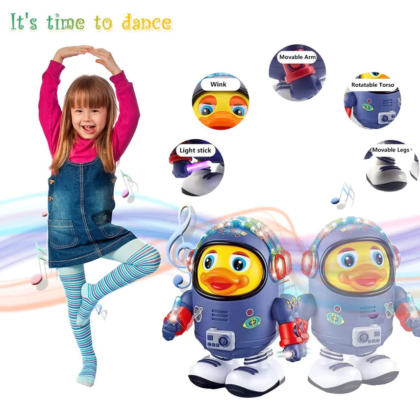 Dancing Space Duck Toy (Multi color)