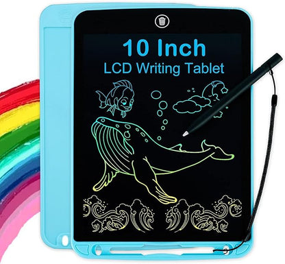 Rainbow Colour LCD Writing Tablet Screen and Stylus Pen for Kids & Adults