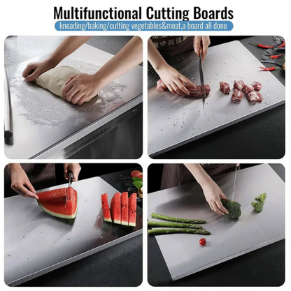 STAINLESS STEEL CHOPPING BOARD