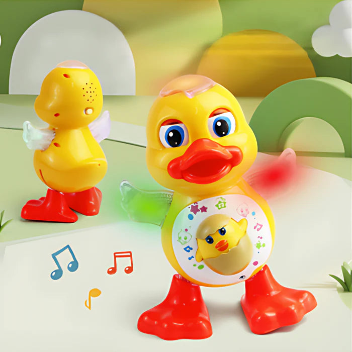 Dancing Duck with Music Flashing Lights and Real Dancing Action | Set of 1